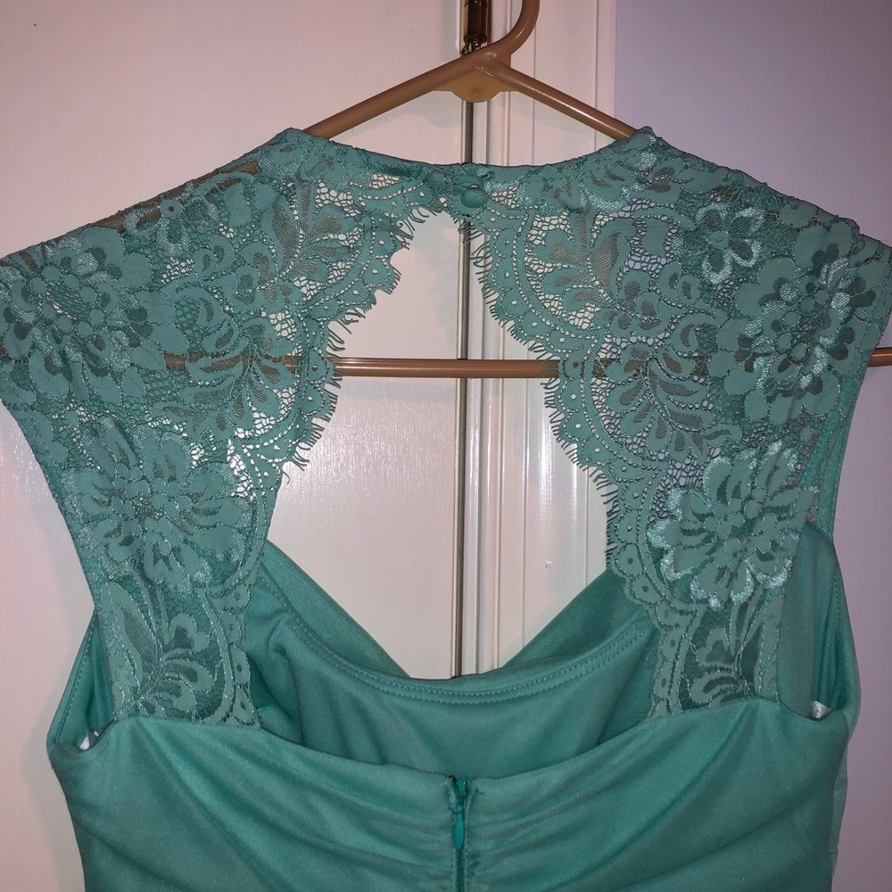XSCAPE Keyhole Prom Dress - Picture 2 of 9